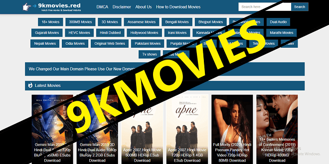 9kmovies 2022 – Free HD Bollywood Full Movies Download Website