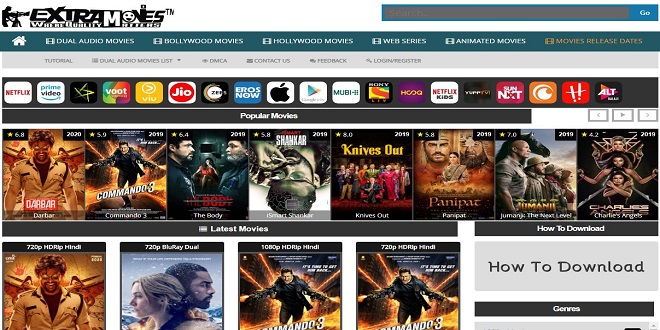 Extramovies 2021 – Free HD Bollywood Movies Download Website