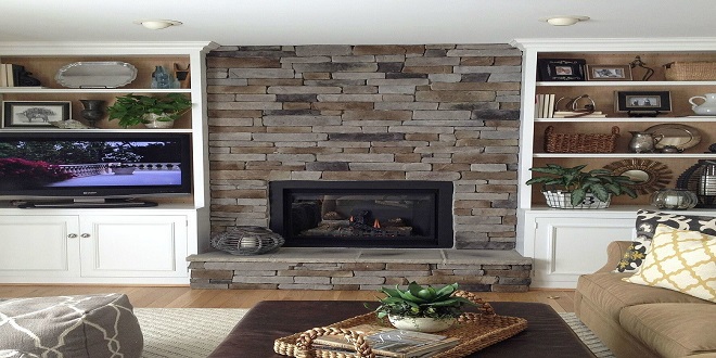 Make Stylistic Your Home With Stone Fireplace